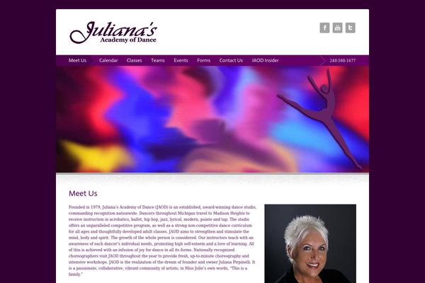 Freestyle theme site design template sample