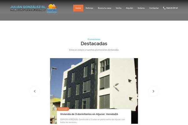 Realhomes Child theme site design template sample