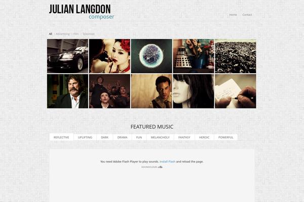 Site using Fancy-gallery-pro plugin
