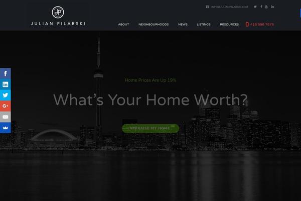 deCorum theme site design template sample