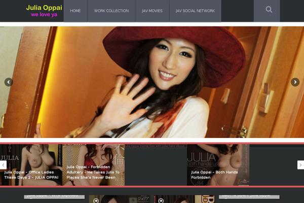 juliaoppai.com site used Wp-ultrafire