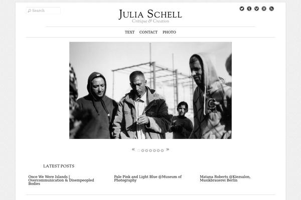 Elemin theme site design template sample