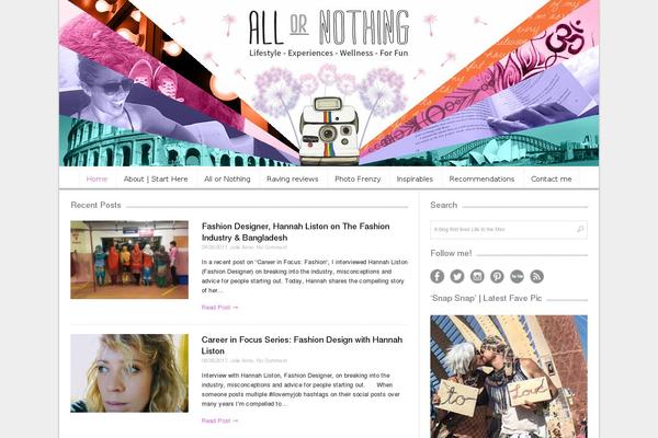 Lightly theme site design template sample