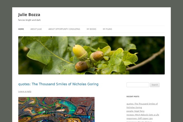 Twenty Twelve theme site design template sample