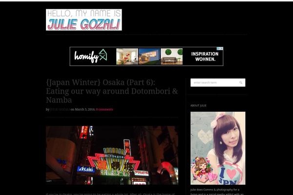 Truly Minimal theme site design template sample