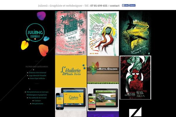 Voxco theme site design template sample