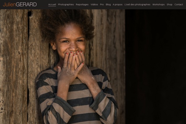 The One Pager theme site design template sample