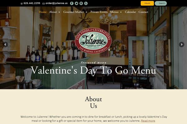 sequoia-food theme websites examples