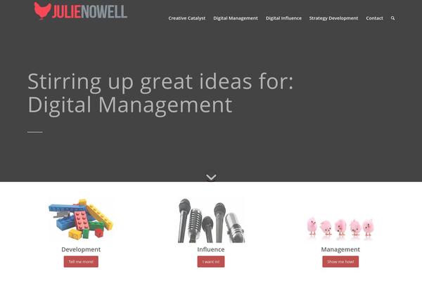 Enfold theme site design template sample