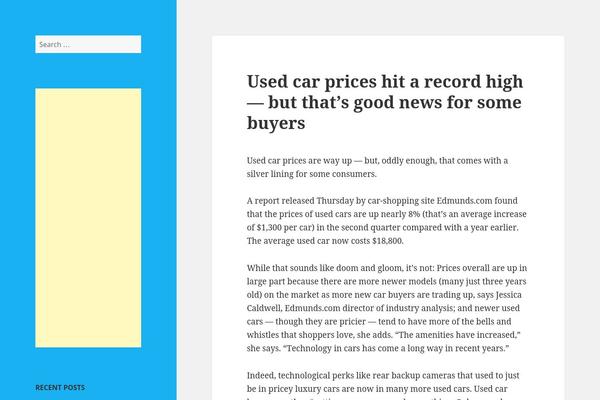 Site using Trx_addons plugin
