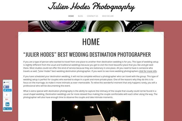 Capture theme site design template sample