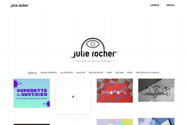 Manon theme site design template sample