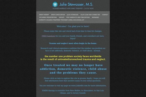 juliestowasser.com site used Zach