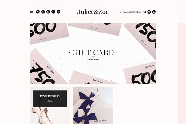 North theme site design template sample