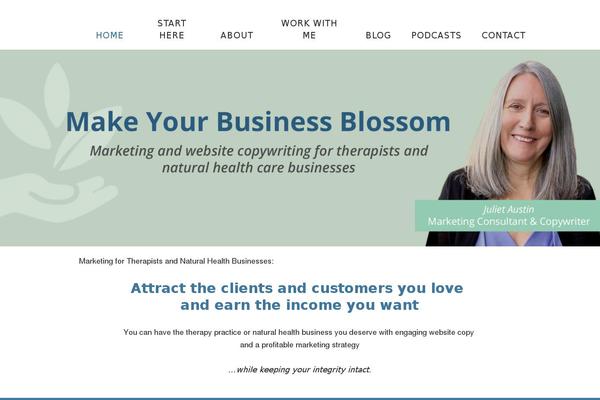julietaustin.com site used Genesis-austin