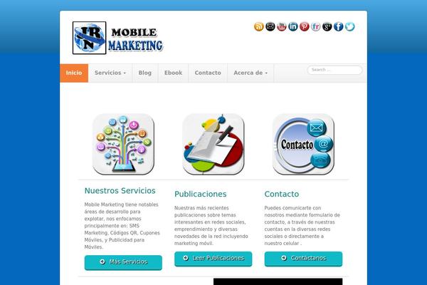 Site using Wp-mobisim plugin