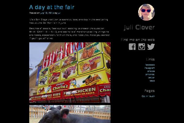 Crisp Persona theme site design template sample