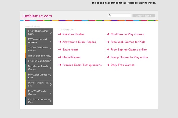 jumblemax.com site used Forceful Lite