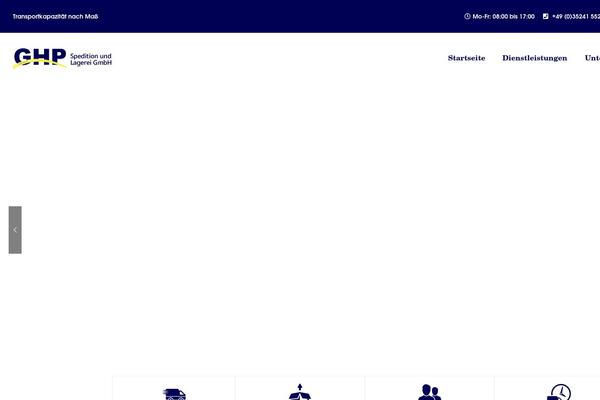 Site using Truckpress-vc-addons plugin