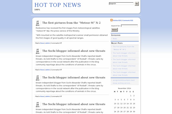 slight theme site design template sample