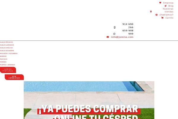 jumisa.com site used Generatepress-childtheme