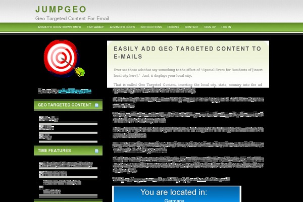 jumpgeo.com site used Flavour