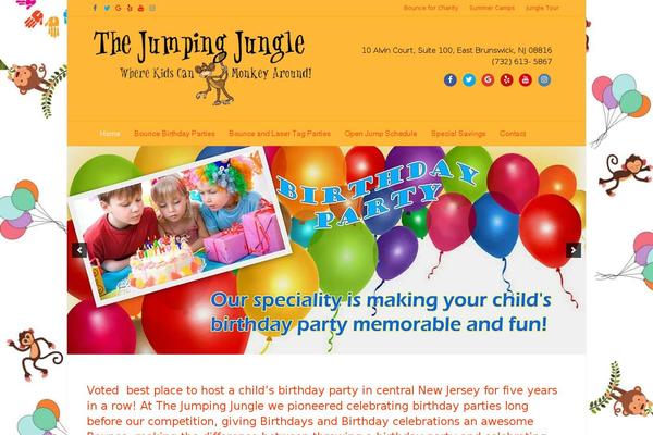 Function theme site design template sample