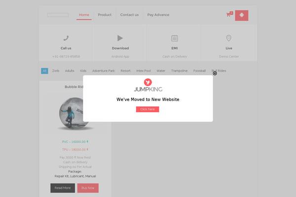 Site using Widgetkit plugin