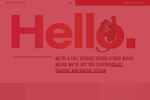 Mint theme site design template sample