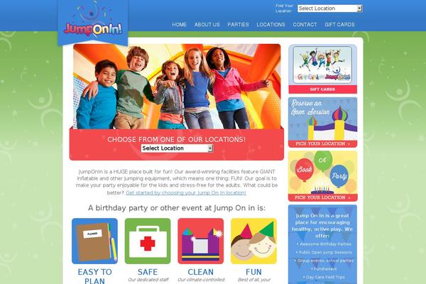 Site using Really Simple Popup plugin