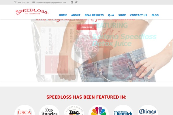 jumpstartspeedloss.com site used Layers-elementor