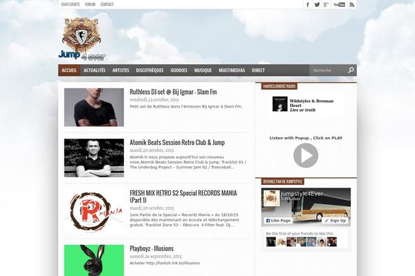 Xmag theme site design template sample