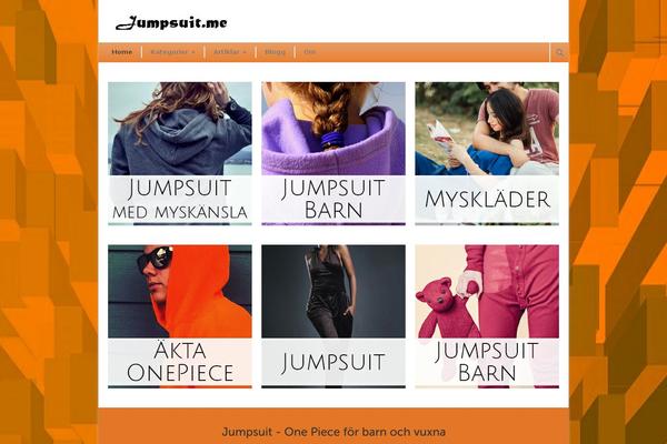 Modernize theme site design template sample