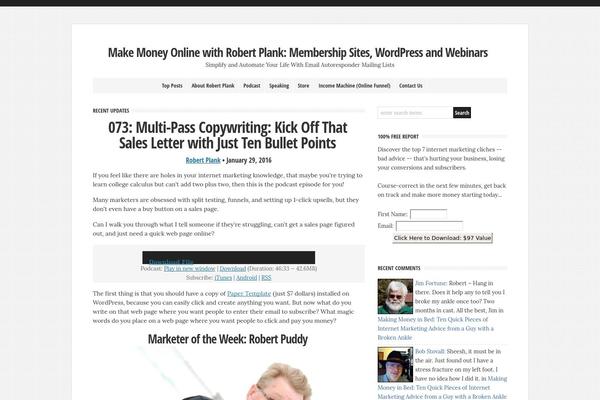 Site using Video Player plugin