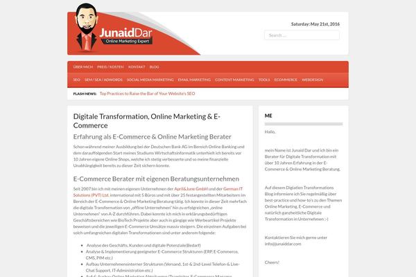 Newspress theme site design template sample