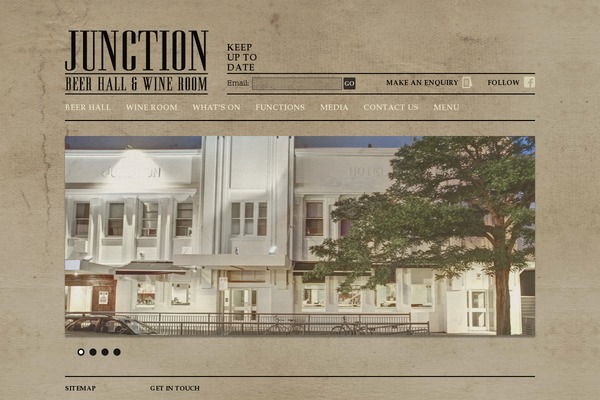 Büro theme site design template sample