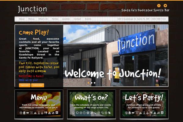Junction theme site design template sample