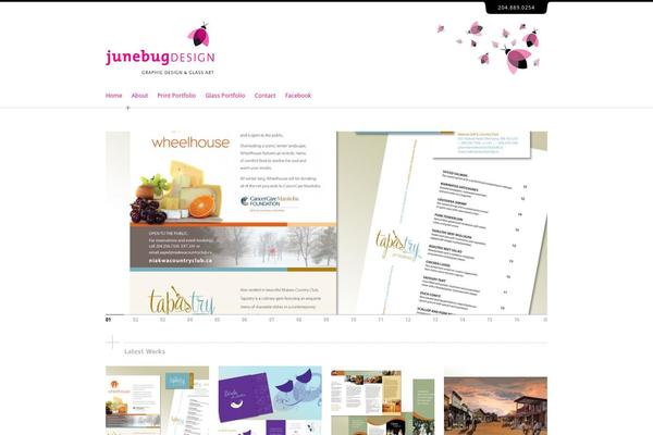 Folioway theme site design template sample