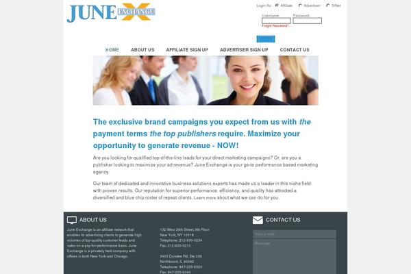 Twenty Ten theme site design template sample