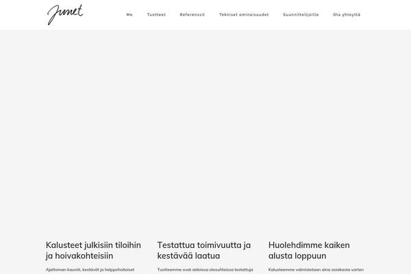 Stockholm theme site design template sample