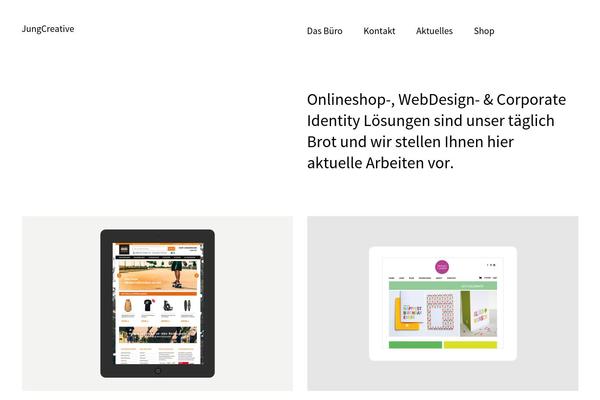 Jc theme site design template sample