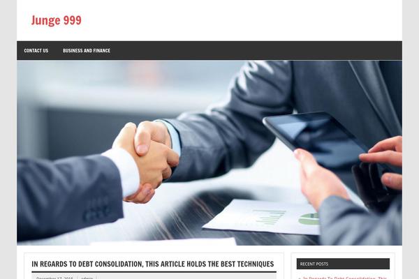 Dynamic News Lite theme site design template sample