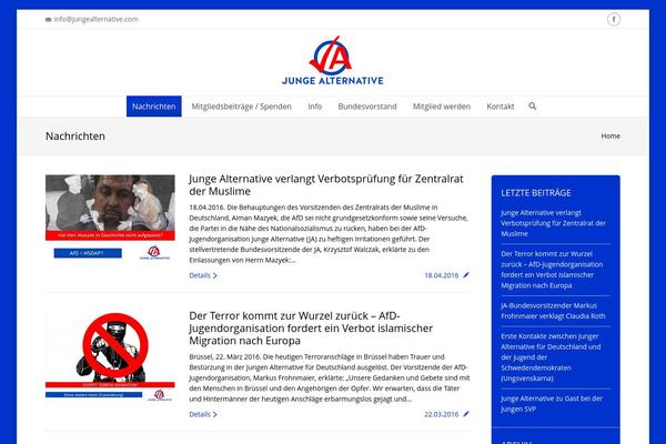 Site using Accordion plugin