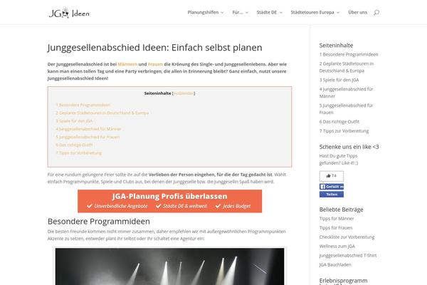 Nimble theme site design template sample