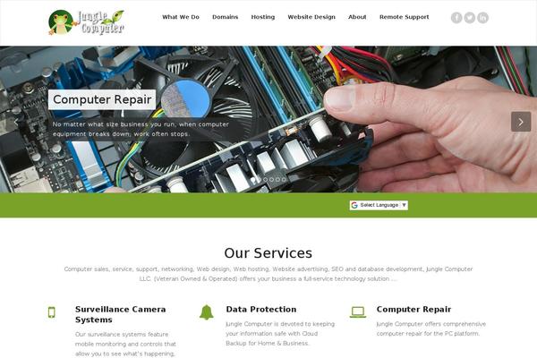Appointment Green theme site design template sample