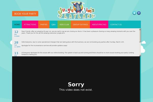 Jungle theme site design template sample