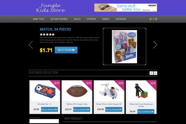 Skyzon theme site design template sample