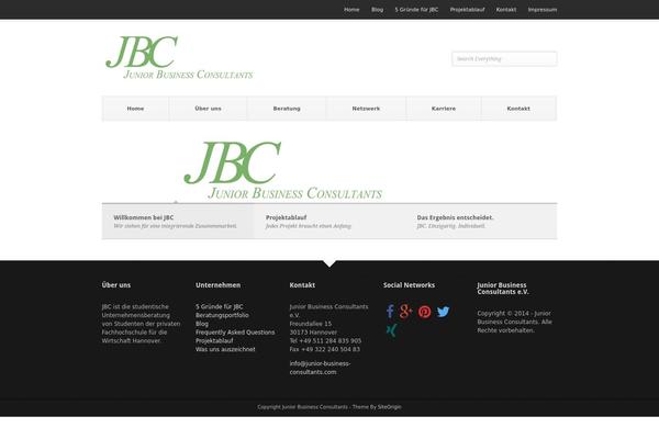 Site using Heroic Social Widget plugin