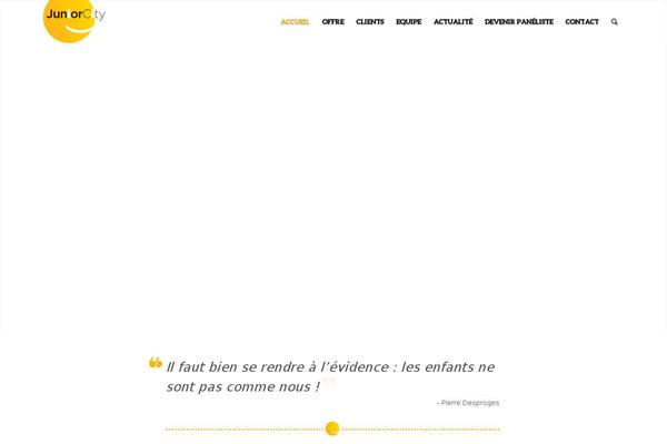 Enfold-child theme site design template sample