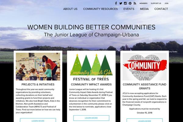juniorleaguecu.org site used Theme-minimal_bold